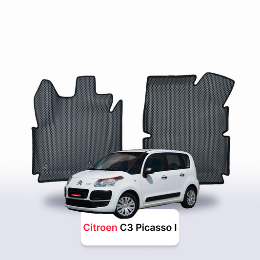 Fußmatten EVAMATS für Citroen C3 Picasso 1 gen 2009-2017 jahr MINIVAN