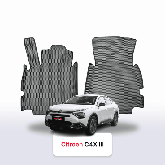 Fußmatten EVA für Citroen C4X III gen 2020-2028 jahr LIMOUSINE