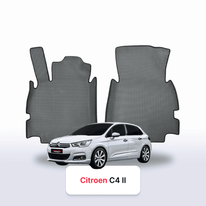 Fußmatten EVAMATS für Citroen C4 2. Generation 2015-2023 Jahr FLIEßHECK 5-Türer