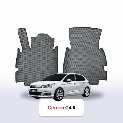 Fußmatten EVAMATS für Citroen C4 2 gen 2010-2018 jahr SCHÄGHECK 5 türer