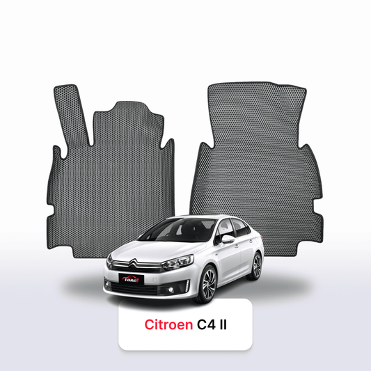 Fußmatten EVAMATS für Citroen C4 2. Generation 2015-2023 Jahr Limousine