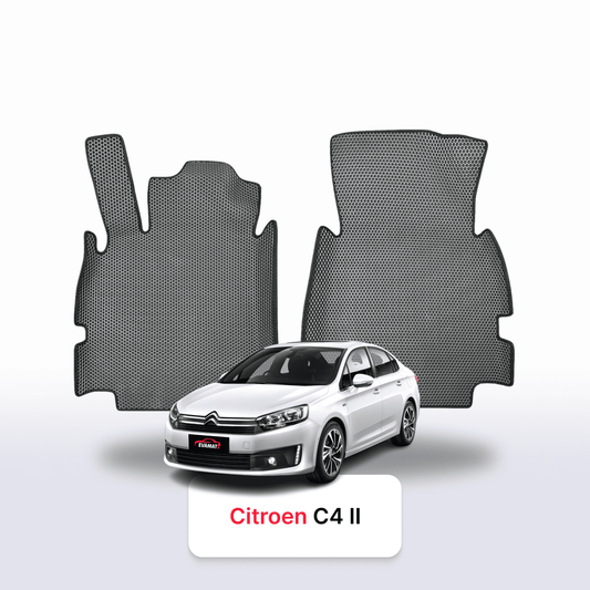 Fußmatten EVAMATS für Citroen C4 2 gen 2010-2018 jahr LIMOUSINE