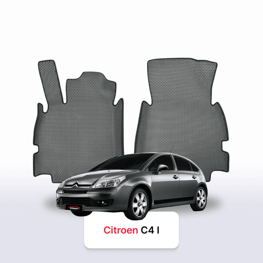 Fußmatten EVAMATS für Citroen C4 1. Generation 2004-2014 Jahr FLIEßHECK 5-Türer