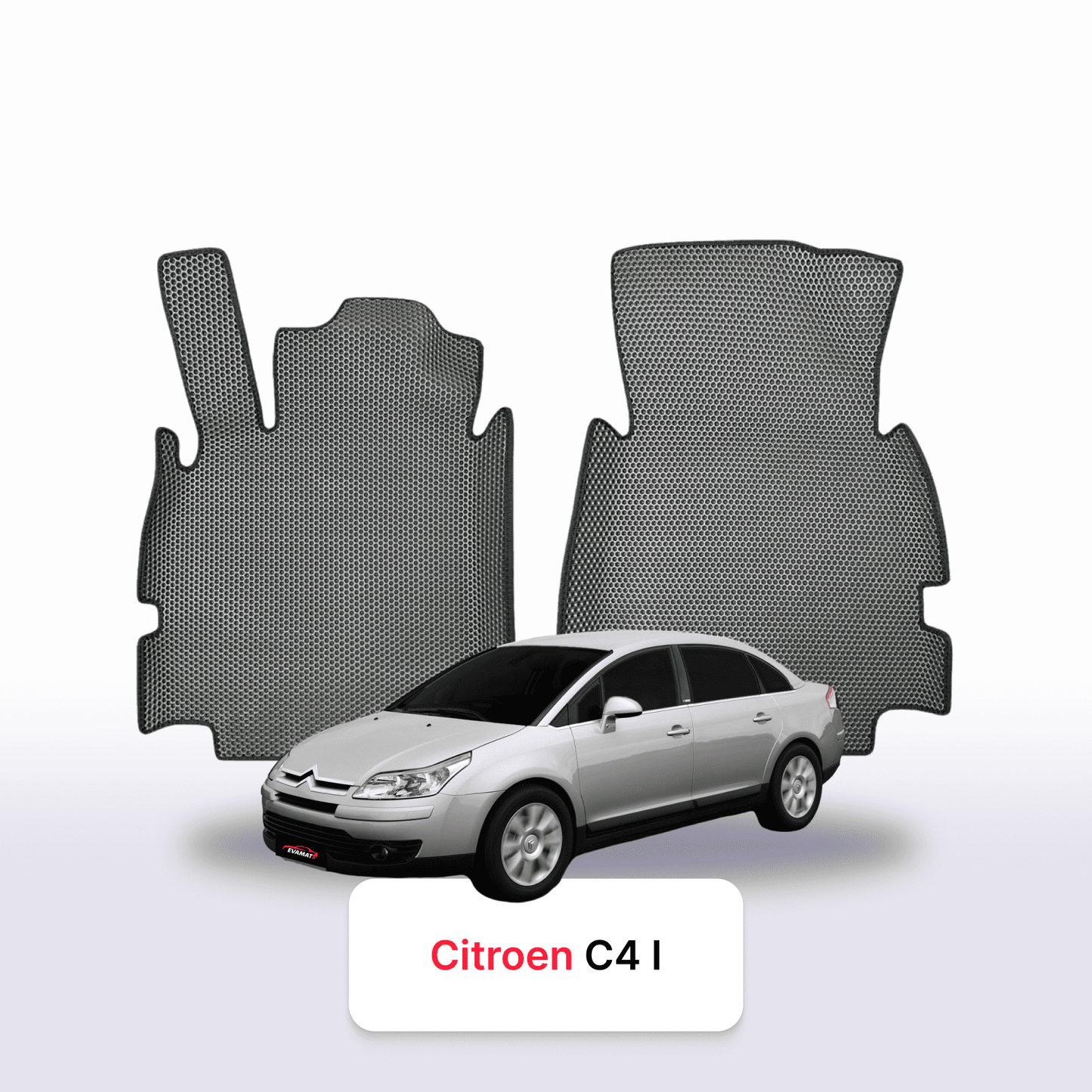 Fußmatten EVAMATS für Citroen C4 1 gen 2004-2010 jahr LIMOUSINE