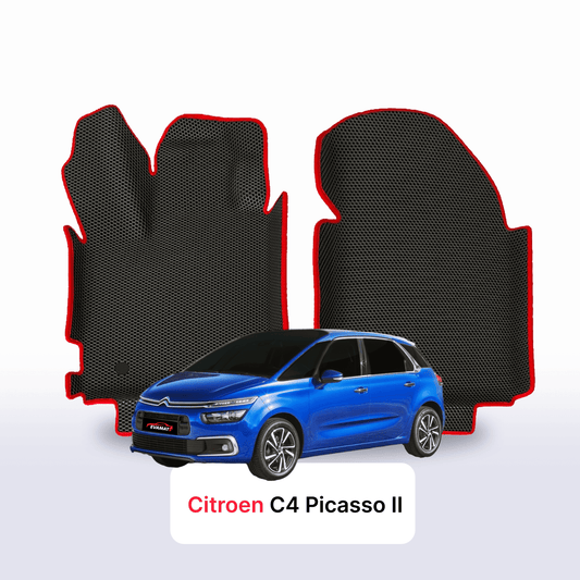 Fußmatten EVAMATS für Citroen C4 Picasso 2 gen 2013-2018 jahr MINIVAN 5 sitzer