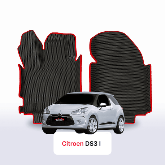 Fußmatten EVAMATS für Citroen DS3 1. Generation 2008-2016 Jahr CABRIO