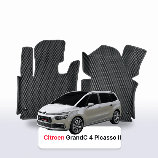 Fußmatten EVAMATS für Citroen Grand C4 Picasso 2. Generation 2013-2018 Jahr MINIVAN