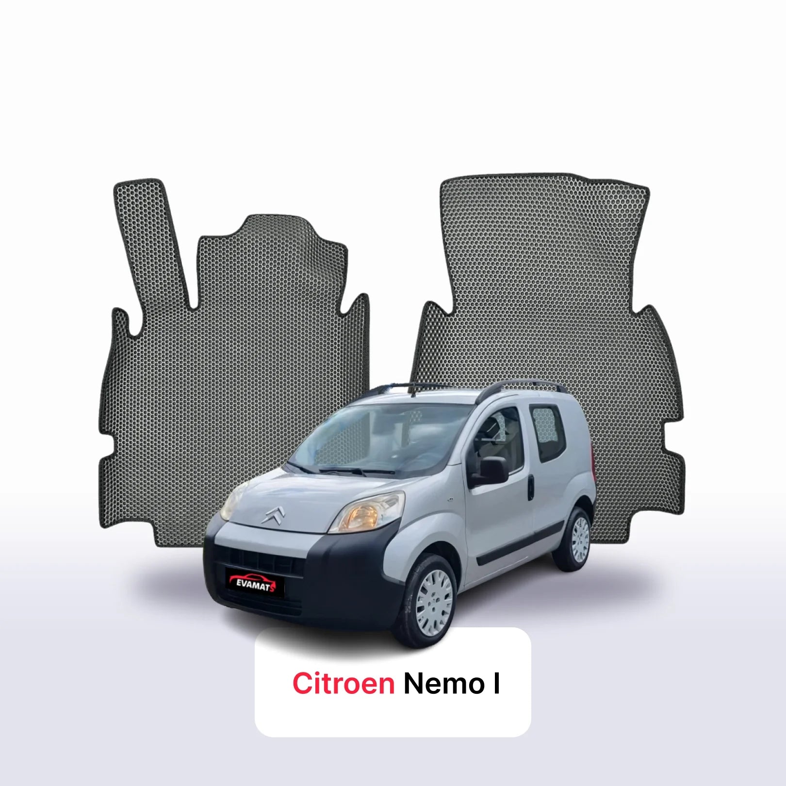 Fußmatten EVAMATS für Citroen Nemo I gen 2007-2017 jahr MINIVAN