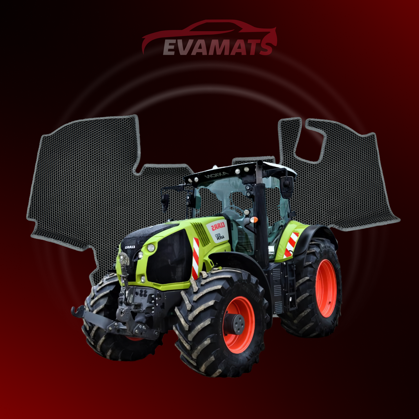 Fußmatten EVAMATS für Claas Axion 830 1. Generation 2013-2023 Jahr TRAKTOR