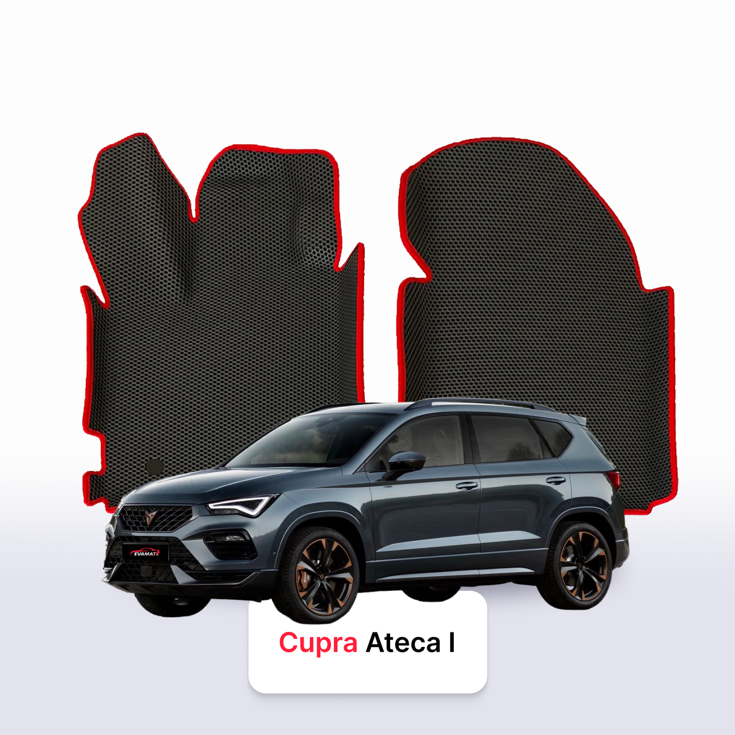 Fußmatten EVAMATS für SUV Cupra Ateca 1. Generation 2018-2024