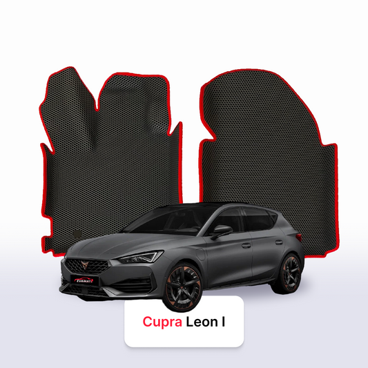 Fußmatten EVAMATS für Cupra Leon 1 Gen 2020-2025 Jahr FLIEßHECK 5-Türer