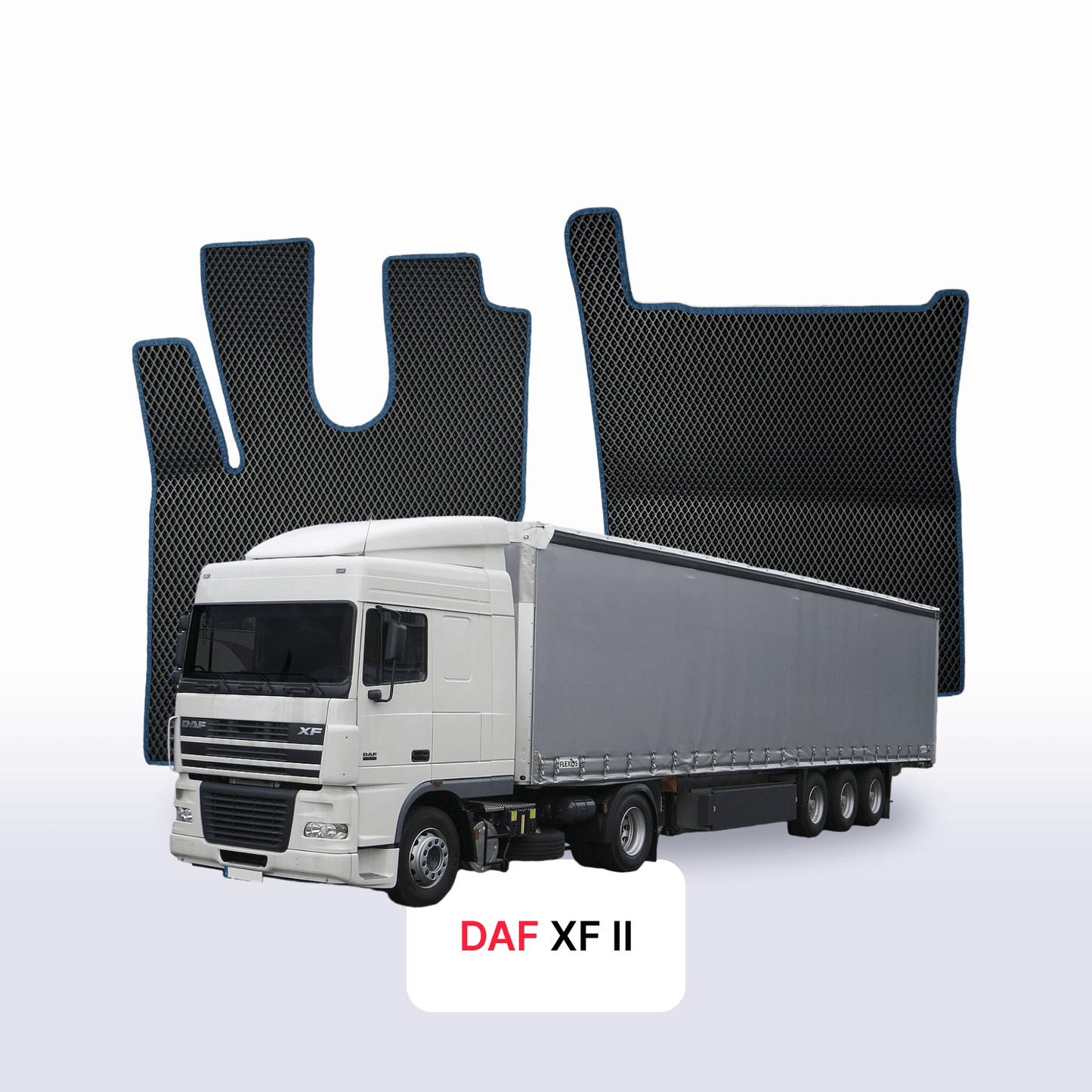 Fußmatten EVAMATS für DAF XF 2 Gen 2002-2013 Jahr LKW