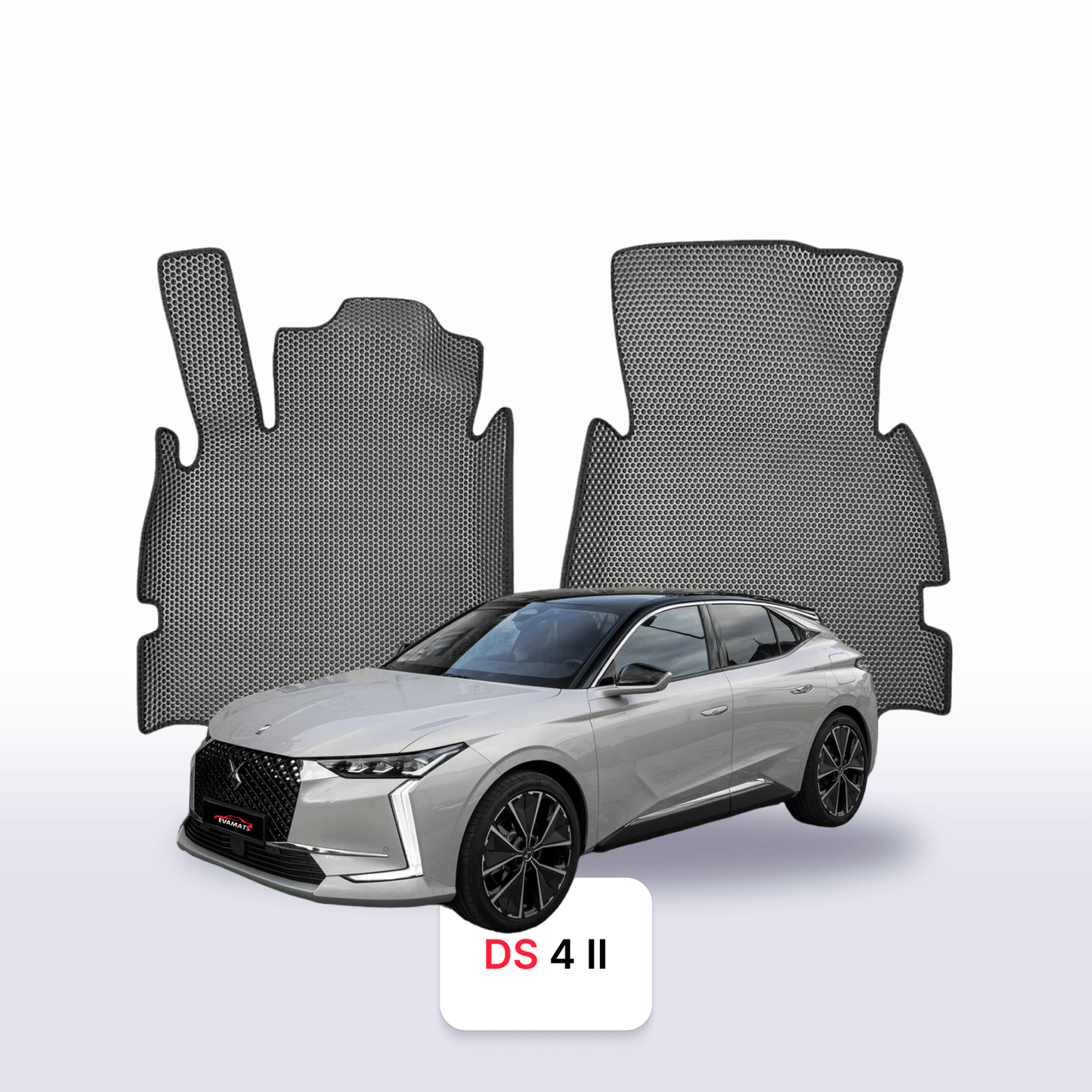 Fußmatten EVAMATS für DS 4 2 Gen 2021-2025 Jahr FLIEßHECK 5-Türer