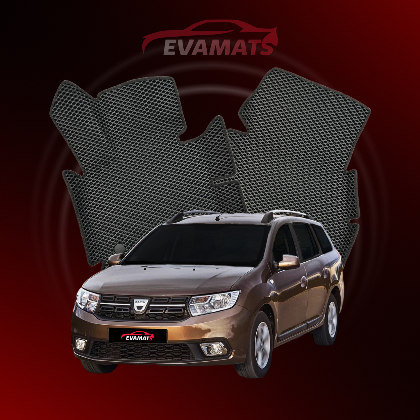 Fußmatten EVAMATS für Dacia Logan 2 Gen 2012-2020 Jahr Kombi
