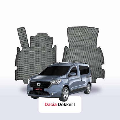 Fußmatten EVAMATS für Dacia Dokker 1 Gen 2012-2025 Jahr MINIVAN