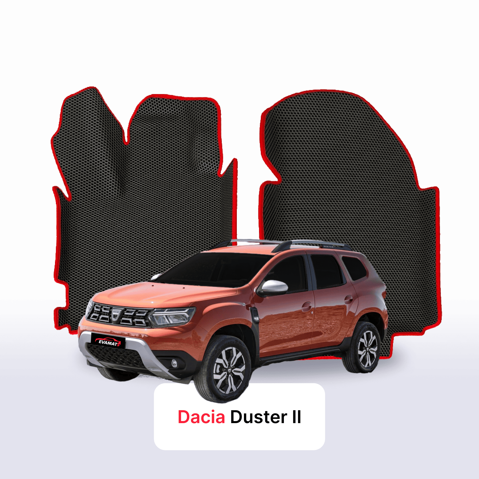 Fußmatten EVAMATS für Dacia Duster 2 gen 2017-2024 jahr SUV