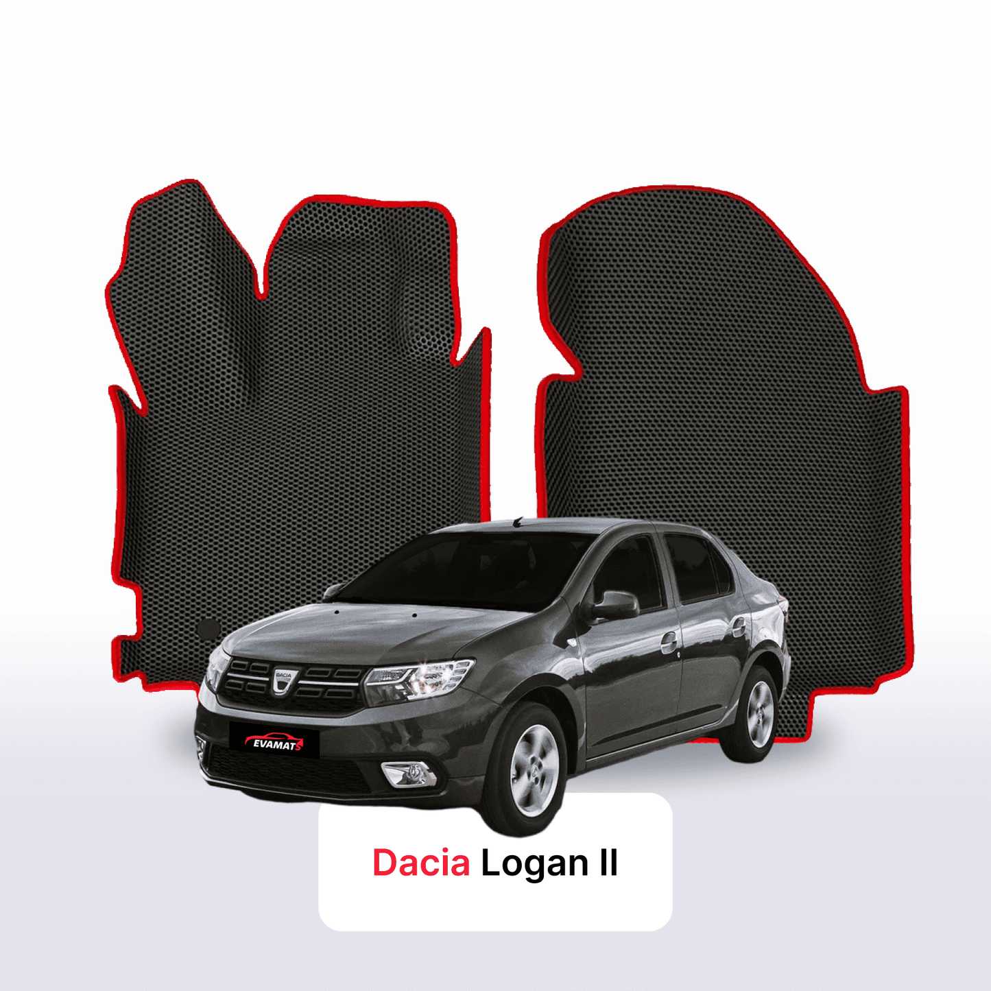 Fußmatten EVAMATS für Dacia Logan 2 Gen 2012-2020 Jahr SEDAN