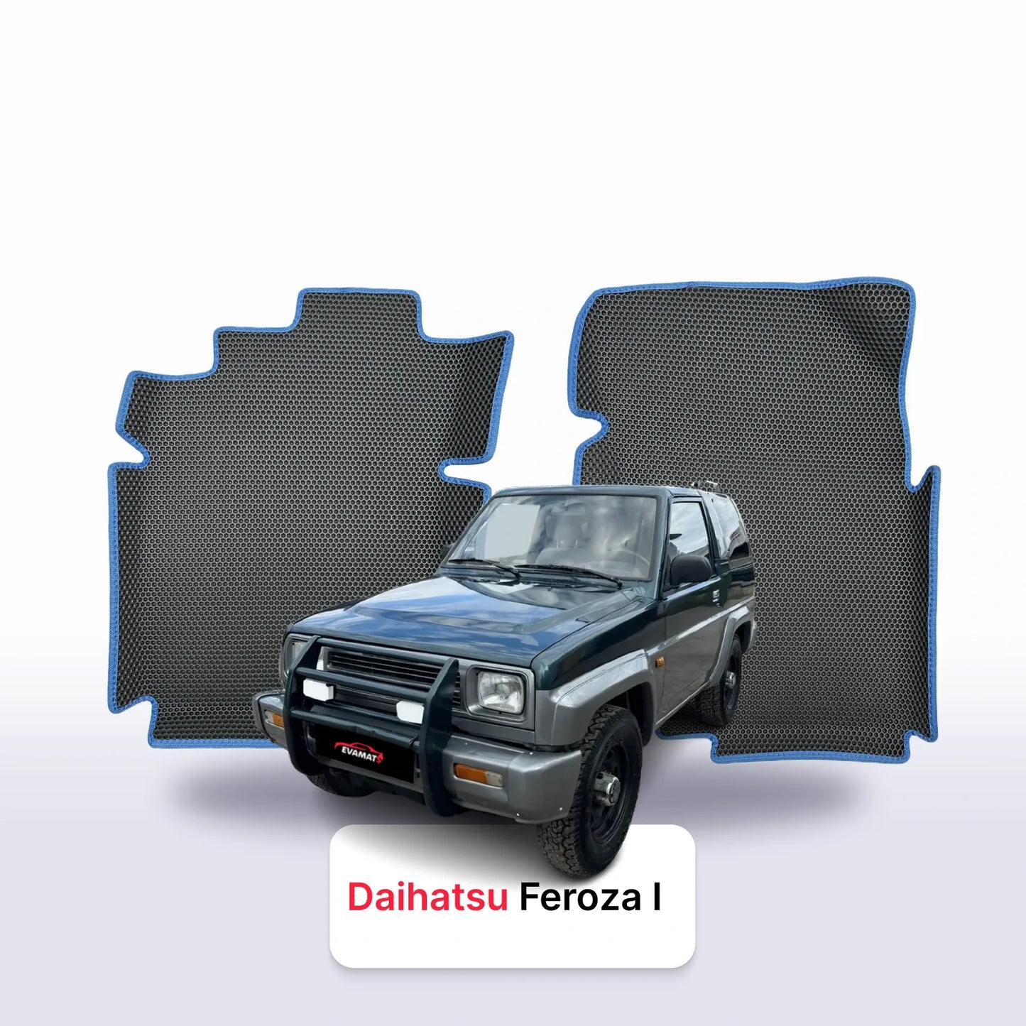 Car mats EVAMATS for Daihatsu Feroza 1 gen 1989-1998 year SUV