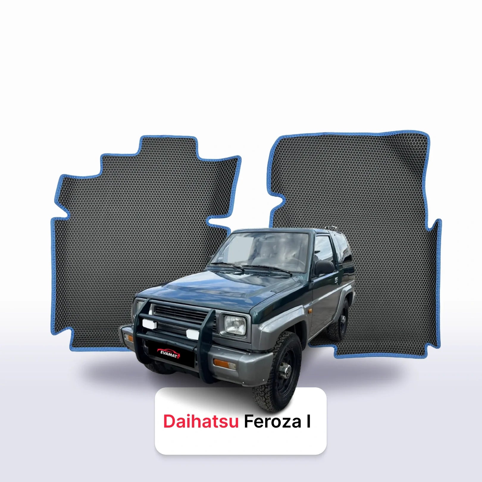 Car mats EVAMATS for Daihatsu Feroza 1 gen 1989-1998 year SUV