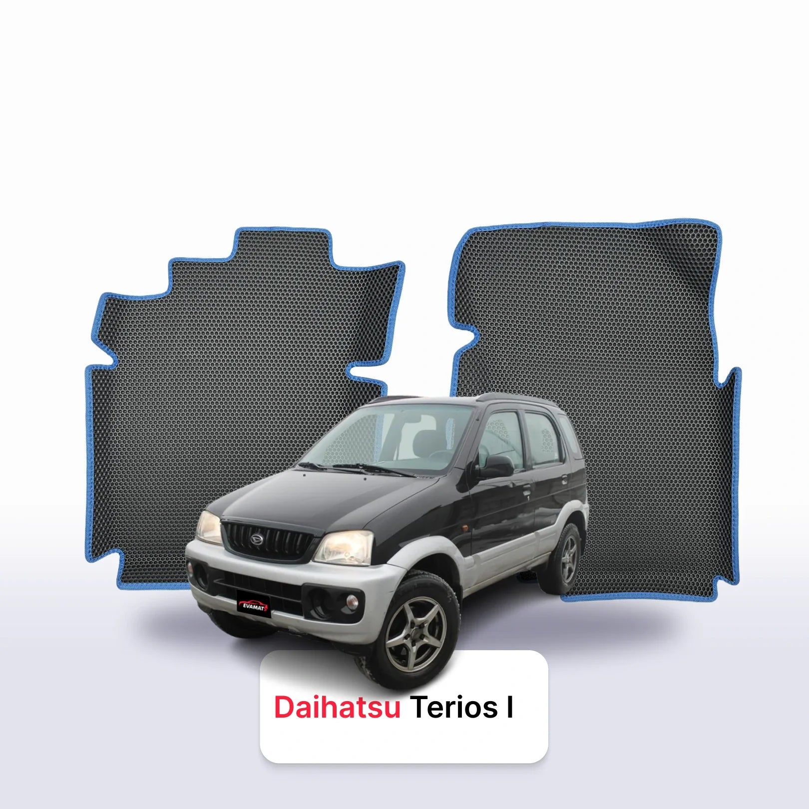 Car mats EVAMATS for Daihatsu Terios after facelift 1 gen 2000-2005 year SUV