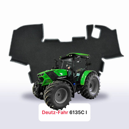Fußmatten EVAMATS für Deutz-Fahr 6135C 1 gen 2014-2026 jahr TRAKTOR