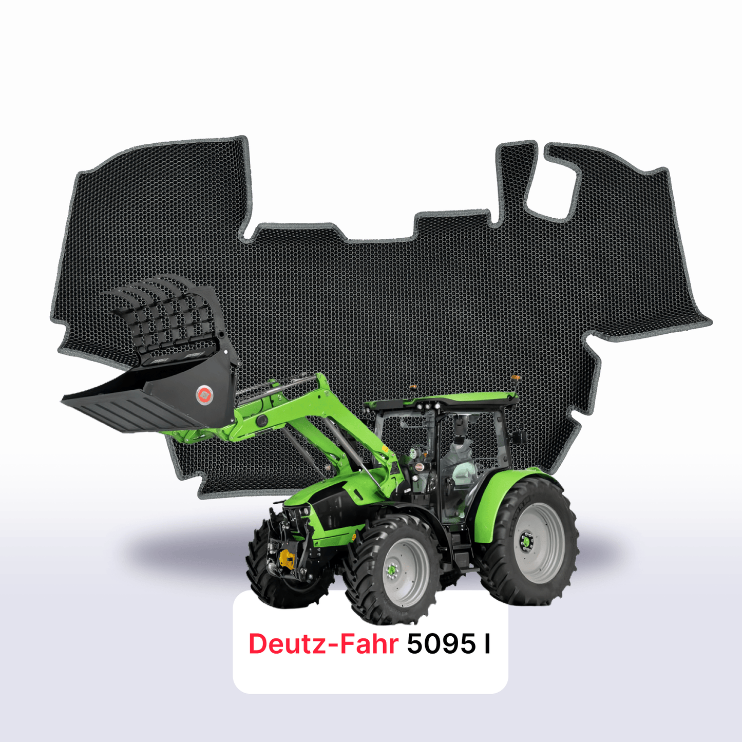Fußmatten EVAMATS für Deutz-Fahr 5095 1 gen 2021-2024 jahr TRAKTOR