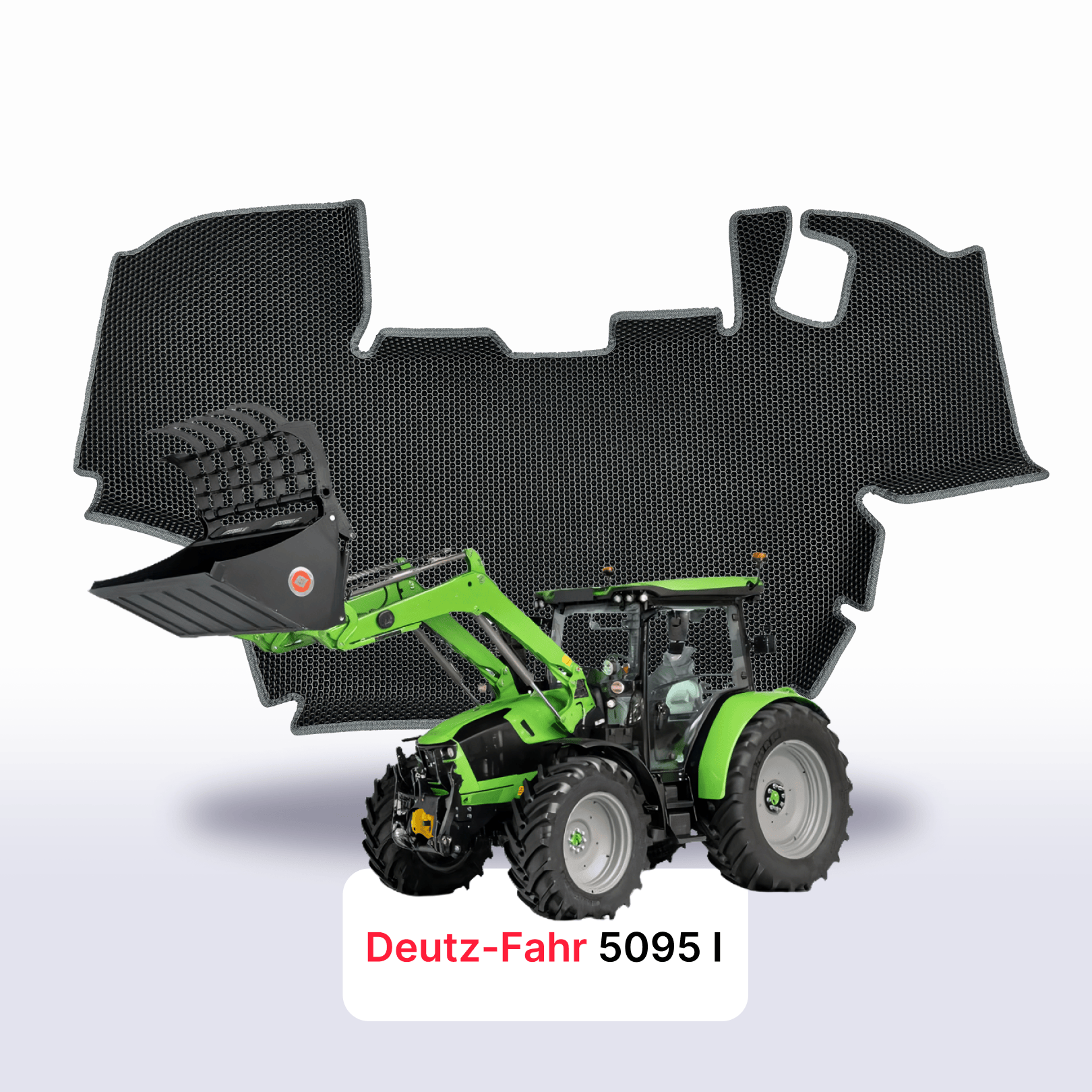 Fußmatten EVAMATS für Deutz-Fahr 5095 1 gen 2021-2024 jahr TRAKTOR