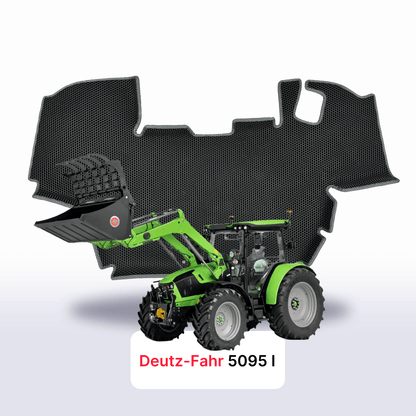 Fußmatten EVAMATS für Deutz-Fahr 5095 1 gen 2021-2024 jahr TRAKTOR