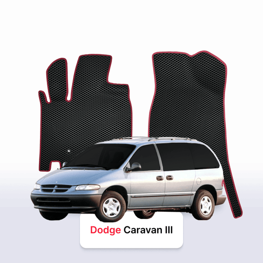Fußmatten EVAMATS für Dodge Caravan 3 Gen 1995-2000 Jahr MINIVAN