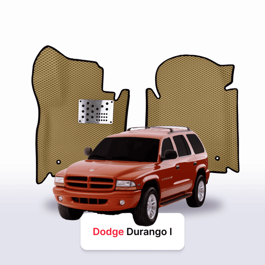Fußmatten EVAMATS für Dodge Durango 1 Gen 1998-2003 Jahr SUV