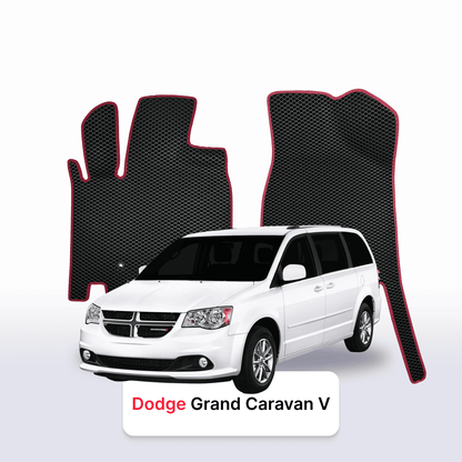 Fußmatten EVAMATS für Dodge Grand Caravan 5 gen 2007-2020 jahr MINIVAN
