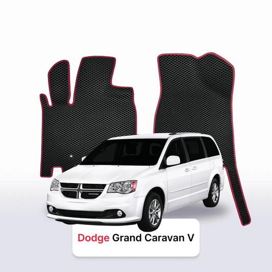 Fußmatten EVAMATS für Dodge Grand Caravan 5 Gen 2007-2020 Jahr MINIVAN