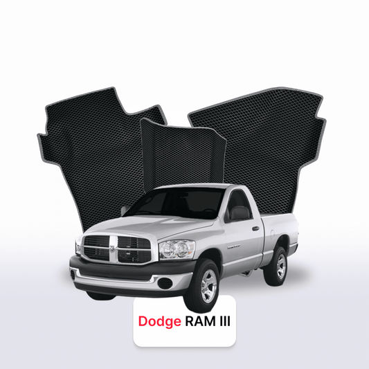 Fußmatten EVAMATS für Dodge RAM (DRDH) 3. Generation 2001–2009, PICK-UP, Einzelkabine
