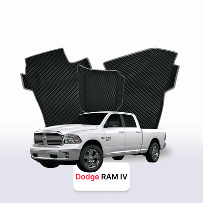 Fußmatten EVAMATS für Dodge RAM (DSDJ) 4. Generation 2008-2019 Jahr PICK-UP Doppelkabine