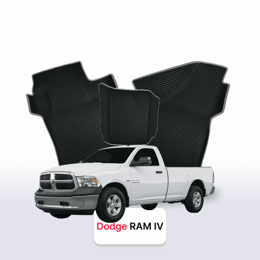 Fußmatten EVAMATS für Dodge RAM(DSDJ) 4. Generation 2008-2019 Jahr PICK-UP Einzelkabine