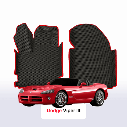 Fußmatten EVAMATS für Dodge Viper 3 Gen 2002-2007 Jahr ROADSTER