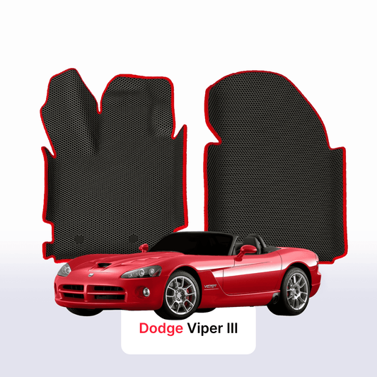 Fußmatten EVAMATS für Dodge Viper 3 Gen 2002-2007 Jahr ROADSTER