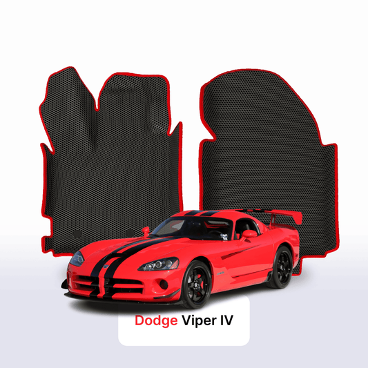 Fußmatten EVAMATS für Dodge Viper 4 Gen 2007-2010 Jahr COUPE Fußmatten EVAMATS für Dodge Viper 4 Gen 2007-2010 Jahr COUPE