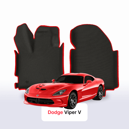 Fußmatten EVAMATS für Dodge Viper 5 Gen 2012-2017 Jahr COUPE