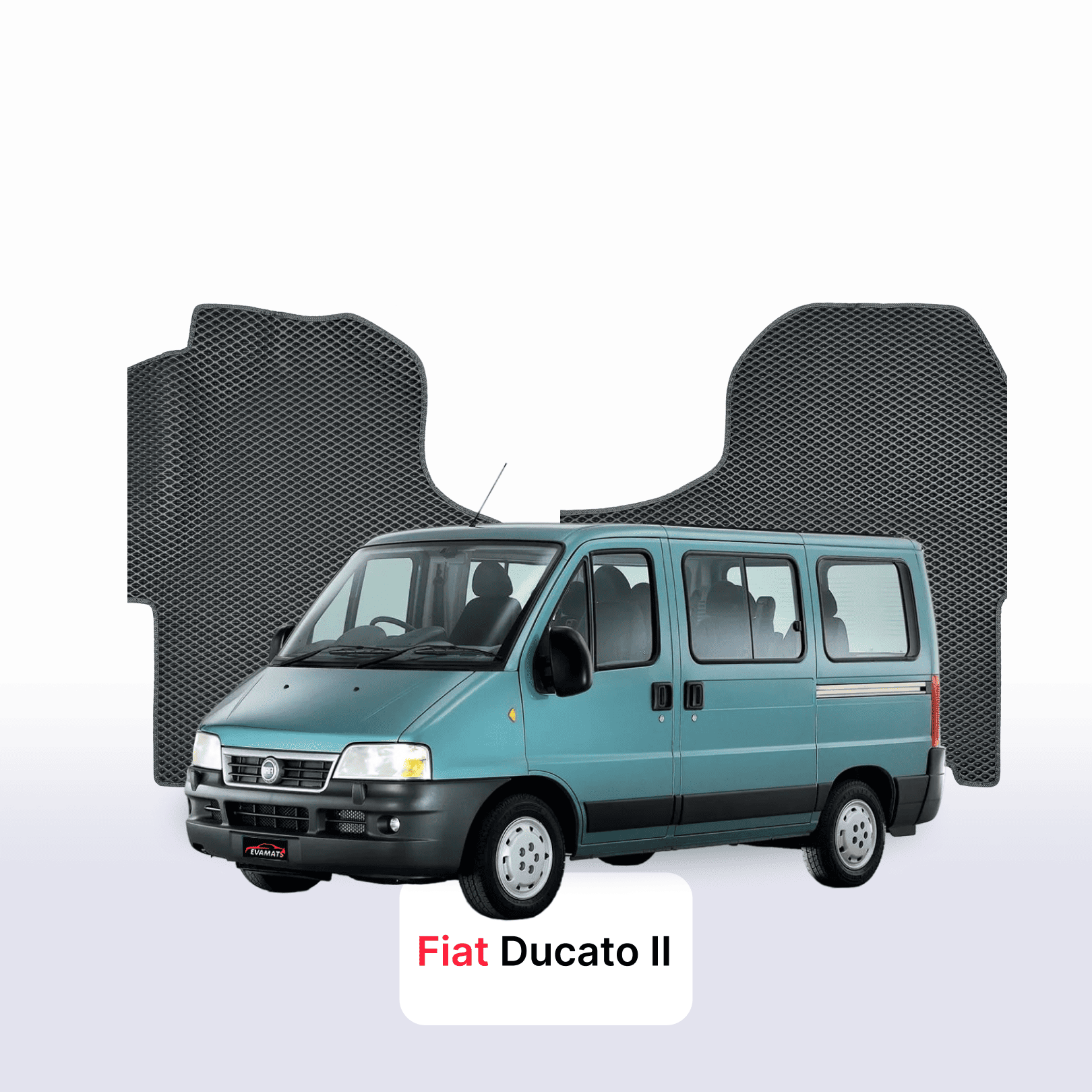 Fußmatten EVAMATS für FIAT Ducato 2 gen 1994-2007 jahr MINIVAN