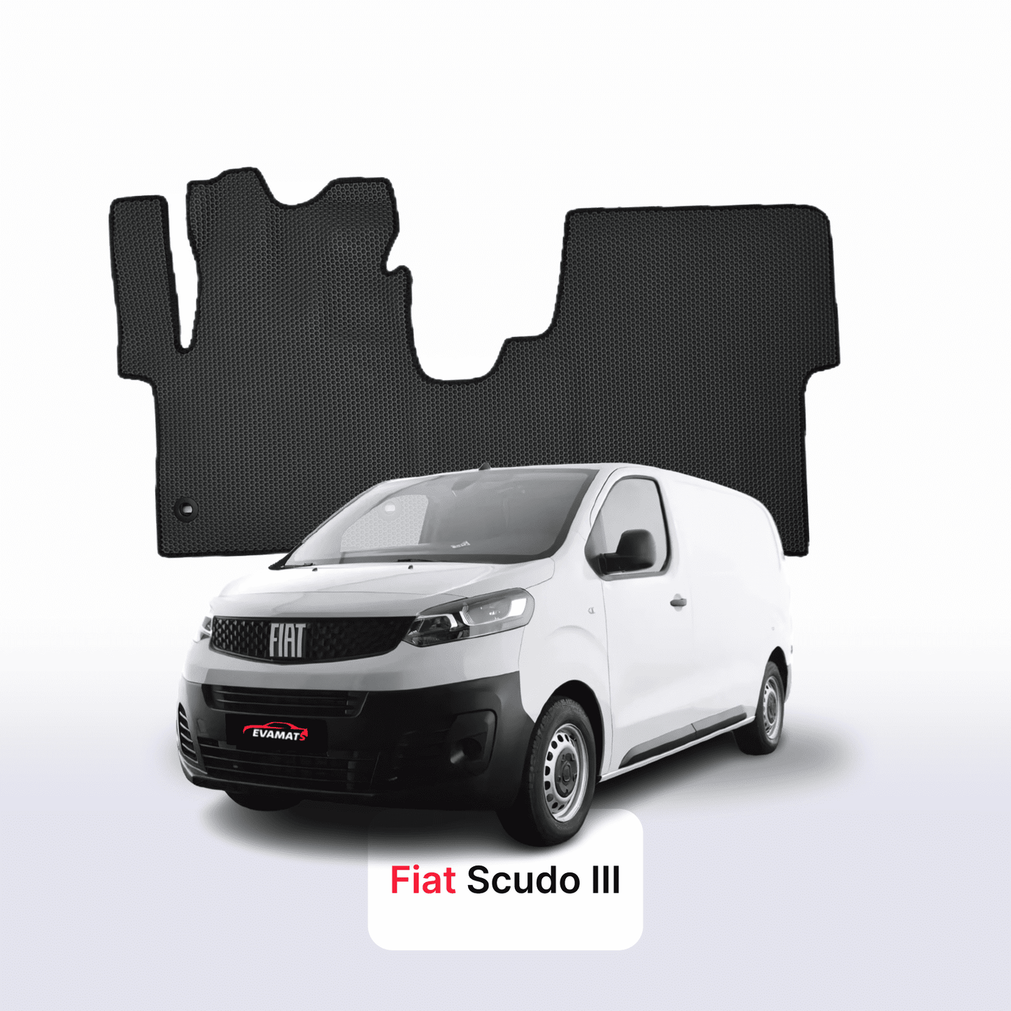 EVAMATS Automatten für FIAT Scudo 3 Gen 2022-2025 Jahr VAN
