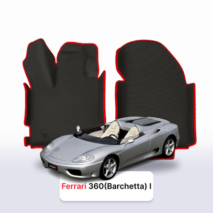 Fußmatten EVAMATS für Ferrari 360 (Barchetta) 1. Generation 1999-2005 Jahr SPEEDSTER