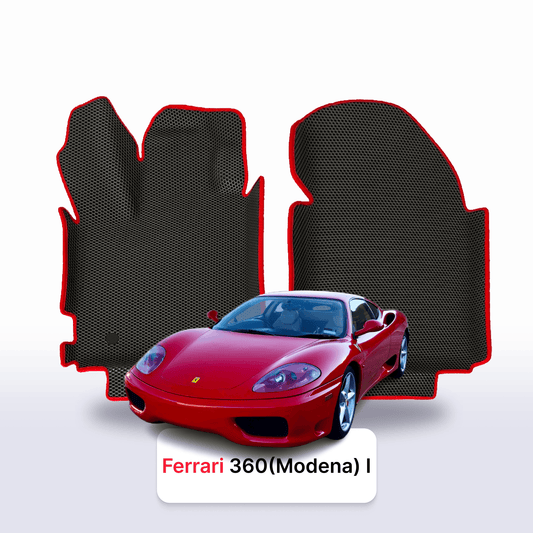 Fußmatten EVAMATS für Ferrari 360 (Modena) 1. Generation 1999-2005 Jahr COUPE