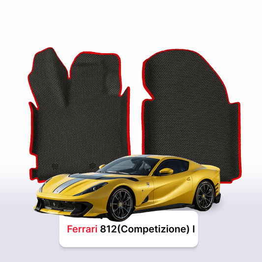 Fußmatten EVAMATS für Ferrari 812 (Competizione) 1. Generation 2017-2024 Jahr COUPE