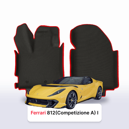 Fußmatten EVAMATS für Ferrari 812 (Competizione A) 1. Generation 2017-2024 Jahr ROADSTER