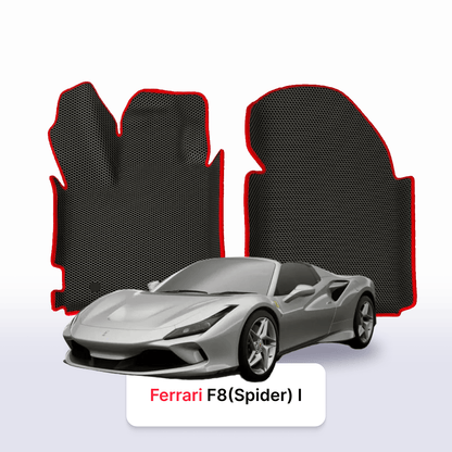 Fußmatten EVAMATS für Ferrari F8 (Spider) 1. Generation 2019-2023 Jahr ROADSTER