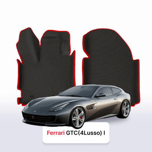Fußmatten EVAMATS für Ferrari GTC (4Lusso) 1. Generation 2016-2020 Jahr FLIEßHECK 3-Türer