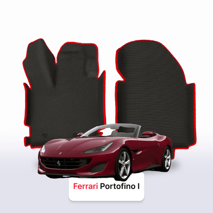 Fußmatten EVAMATS für Ferrari Portofino 1 Gen 2017-2023 Jahr CABRIO