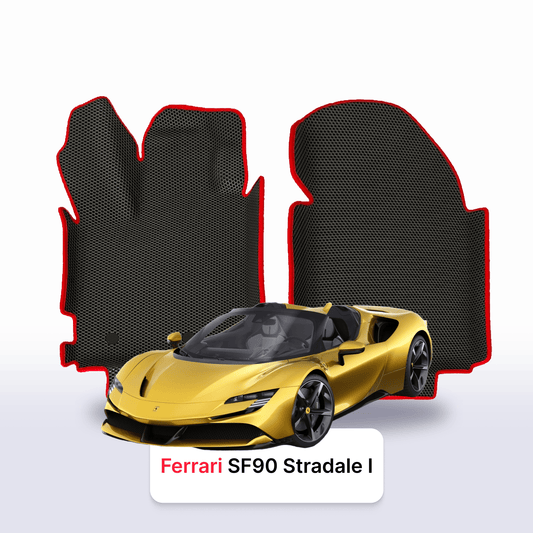 Fußmatten EVAMATS für Ferrari SF90 Stradale 1. Generation 2019-2025 Jahr Hybrid CABRIO