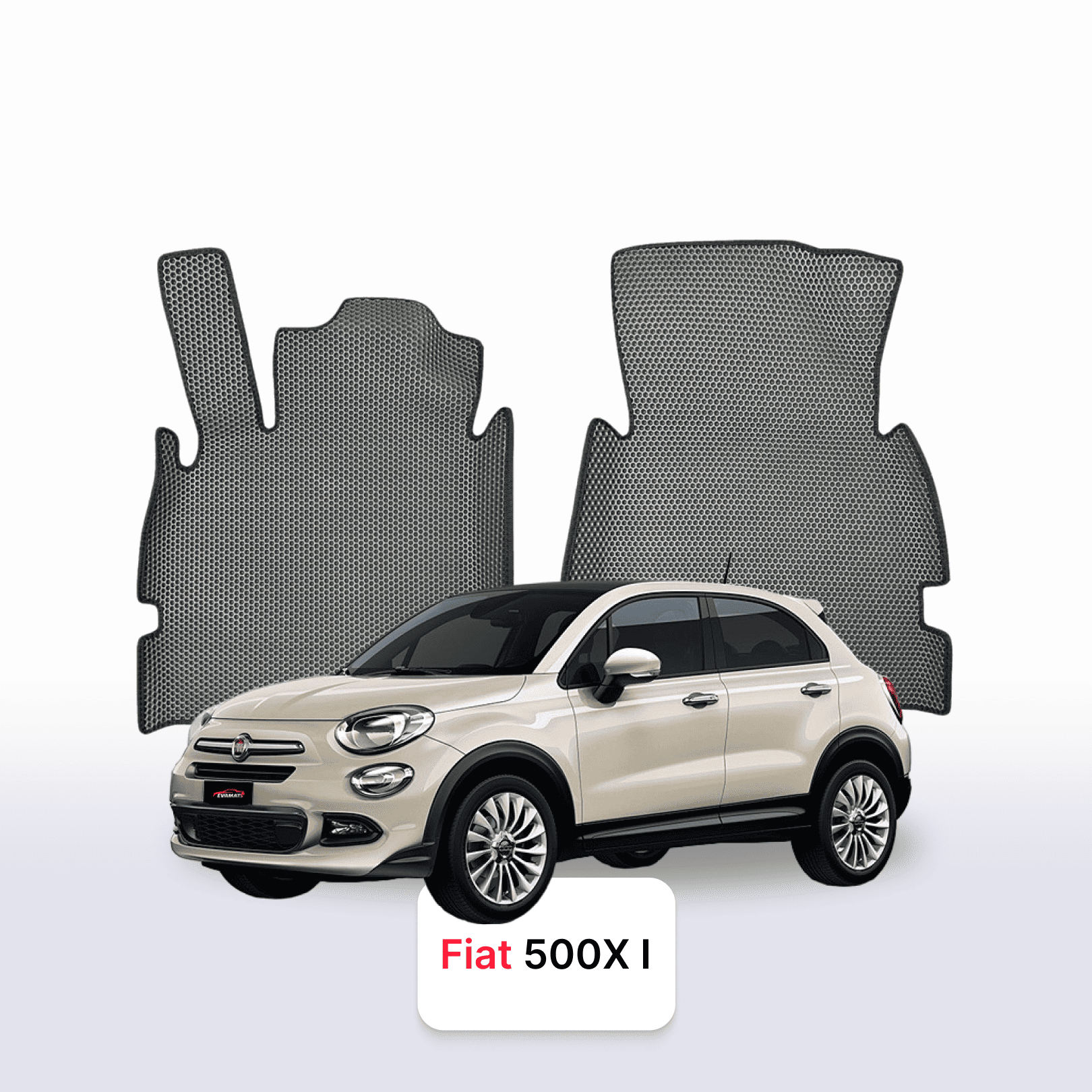 Fußmatten EVAMATS für Fiat 500X 1 gen 2014-2025 jahr SUV